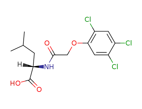 N-((2,4,5-Trichlorophenoxy)acetyl)-L-leucine