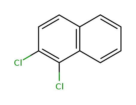 Molecular Structure of 2050-69-3 (1,2-Dichloronaphthalene)