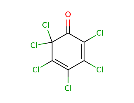 2,3,4,5,6,6-HEXACHLORO-2,4-CYCLOHEXADIEN-1-ONE
