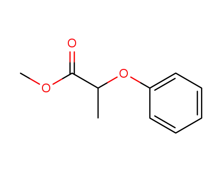 Molecular Structure of 2065-24-9 (METHYL 2-PHENOXYPROPANOATE)