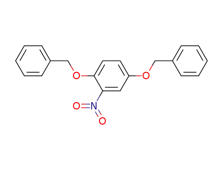 Molecular Structure of 51792-85-9 (1,4-DIBENZYLOXY-2-NITROBENZENE)