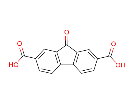 Molecular Structure of 792-26-7 (9-FLUORENONE-2,7-DICARBOXYLIC ACID)