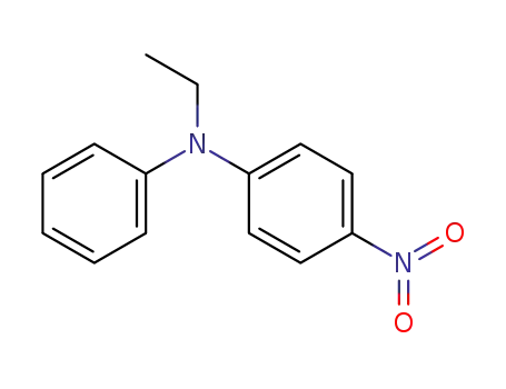 Molecular Structure of 51451-83-3 (Benzenamine, N-ethyl-4-nitro-N-phenyl-)