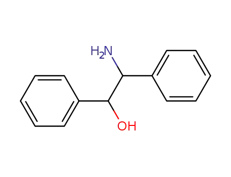 Molecular Structure of 23412-95-5 (DL-Erythro-2-amino-1,2-diphenylethanol)
