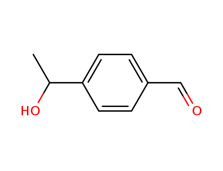 Benzaldehyde, 4-(1-hydroxyethyl)- (9CI)