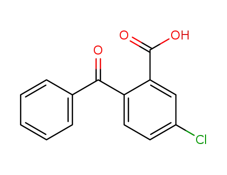 Molecular Structure of 1147-42-8 (2-benzoyl-5-chlorobenzoic acid)
