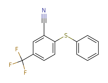 2-Cyano-4-(trifluoromethyl)phenyl phenyl sulfide