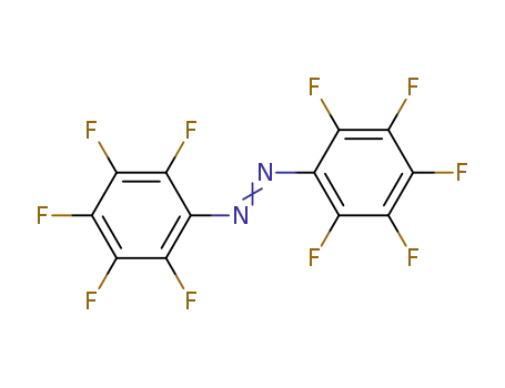 Molecular Structure of 2285-06-5 (Diazene, bis(pentafluorophenyl)-)