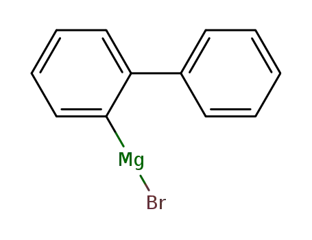 Molecular Structure of 82214-69-5 (2-BIPHENYLYLMAGNESIUM BROMIDE  0.5M IN)