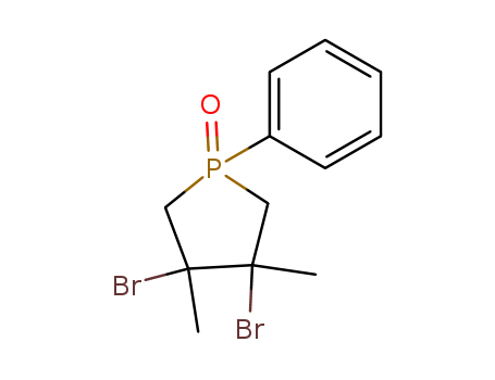 72620-94-1,3,4-dibromo-3,4-dimethyl-1-phenylphospholane 1-oxide,