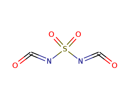 4223-09-0,Sulphonyl diisocyanate,Sulfonyldiisocyanat;sulphonyl isocyanate;Sulphonyl diisocyanate;SULFONYL DIISOCYANATE;Dicarbonyl-sulfamid;EINECS 224-170-2;sulfonyl isocyanate;Sulfurylisocyanat;