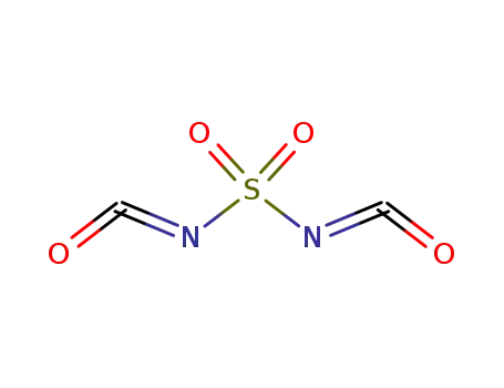 Molecular Structure of 4223-09-0 (Sulphonyl diisocyanate)