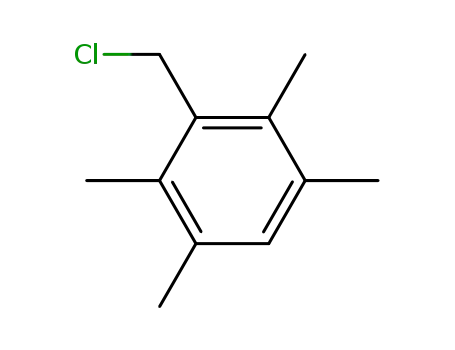Molecular Structure of 7435-83-8 (2,3,5,6-TETRAMETHYLBENZYL CHLORIDE)