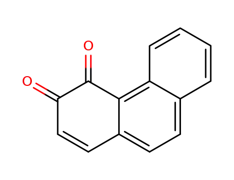 Molecular Structure of 4733-11-3 (3,4-phenanthrenequinone)