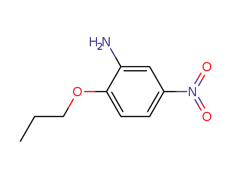 Molecular Structure of 553-79-7 (1-N-PROPOXY-2-AMINO-4-NITROBENZENE)