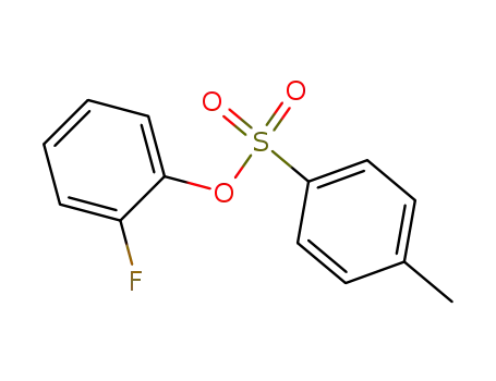 Molecular Structure of 4416-66-4 (Phenol, 2-fluoro-, 4-methylbenzenesulfonate)