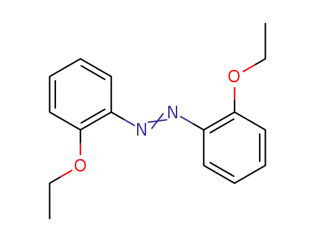 Molecular Structure of 613-43-4 (2,2'-Diethoxyazobenzene)