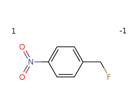 Molecular Structure of 500-11-8 (4-Nitrobenzylfluoride)
