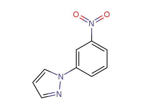 Molecular Structure of 25688-18-0 (1-(3-nitrophenyl)-1H-pyrazole)