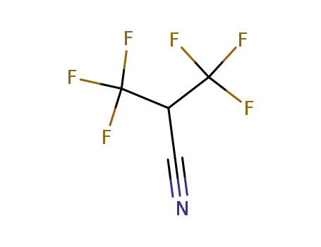 Molecular Structure of 382-17-2 (Propanenitrile, 3,3,3-trifluoro-2-(trifluoromethyl)-)