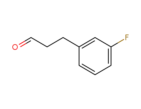 Molecular Structure of 245070-85-3 (3-(3-FLUORO-PHENYL)-PROPIONALDEHYDE)