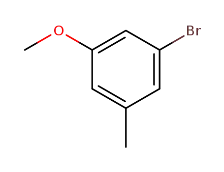 Molecular Structure of 29578-83-4 (1-bromo-3-methoxy-5-methylbenzene)