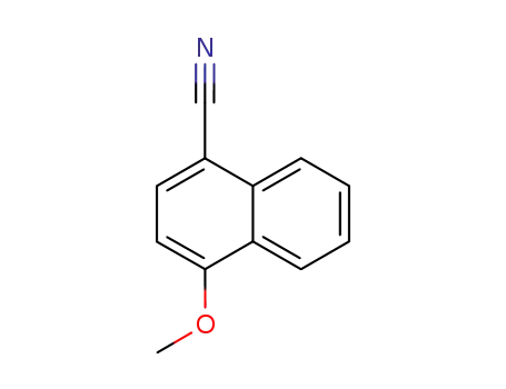 Molecular Structure of 5961-55-7 (4-METHOXY-1-NAPHTHONITRILE)