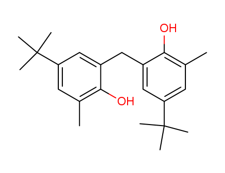 3634-86-4,6,6'-methylenebis(4-tert-butyl-o-cresol),bis[2-hydroxy-3-methyl-5-tert-butylphenyl]methane;2,2'-methylenebis(4-methyl-6-tert-butylphenol);4,4'-di-tert-butyl-6,6'-dimethyl-2,2'-methanediyl-di-phenol;Bis-(2-hydroxy-3-methyl-5-tert.-butyl-phenyl)-methan;4-tert-butyl-2-[(5-tert-butyl-2-hydroxy-3-methylphenyl)methyl]-6-methylphenol;6,6'-methylenebis(4-tert-butyl-o-cresol);4,4'-Di-tert-butyl-6,6'-dimethyl-2,2'-methandiyl-di-phenol;