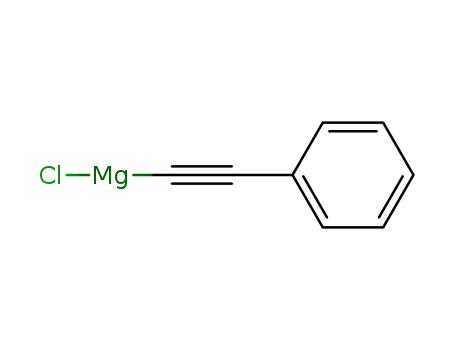 Molecular Structure of 4890-63-5 (PHENYLACETYLENEMAGNESIUM CHLORIDE)