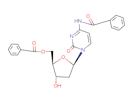 Molecular Structure of 4803-92-3 (Cytidine, N-benzoyl-2'-deoxy-, 5'-benzoate)