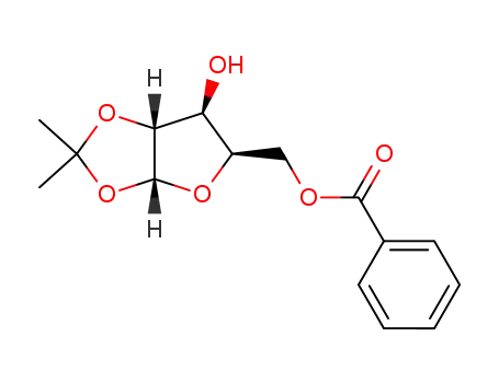 (6-Hydroxy-2,2-dimethyl-3a,5,6,6a-tetrahydrofuro[2,3-d][1,3]dioxol-5-yl)methyl benzoate