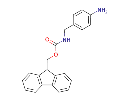Molecular Structure of 159790-81-5 (4-(N-FMOC-AMINOMETHYL)ANILINE)