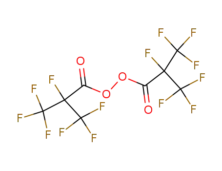 Molecular Structure of 111632-55-4 (Peroxide, bis[2,3,3,3-tetrafluoro-1-oxo-2-(trifluoromethyl)propyl])