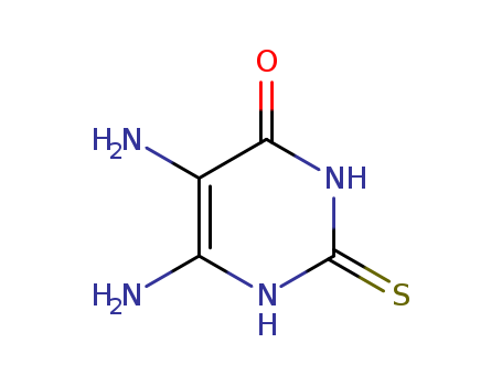 2-Mercapto-4-hydroxy-5,6-diaminopyrimidine(1004-76-8)
