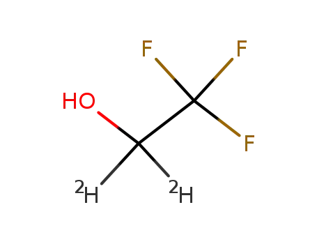 Molecular Structure of 132248-58-9 (2 2 2-TRIFLUOROETHYL-1 1-D2 ALCOHOL 99.5)