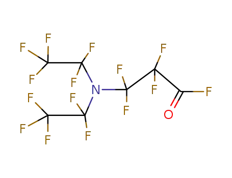 Propanoyl fluoride, 3-[bis(pentafluoroethyl)amino]-2,2,3,3-tetrafluoro-
