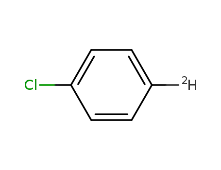 Molecular Structure of 13122-34-4 (CHLOROBENZENE-4-D1)