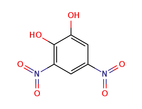 Molecular Structure of 7659-29-2 (3,5-DINITROCATECHOL)