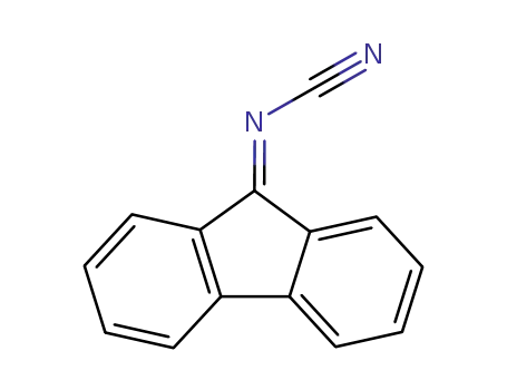 Molecular Structure of 74373-05-0 (Cyanamide, 9H-fluoren-9-ylidene-)