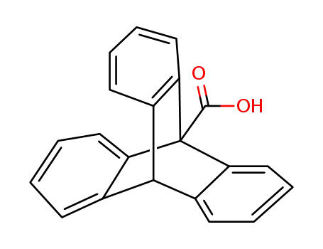 Molecular Structure of 4423-49-8 (9,10-Dihydro-9,10-[1,2]benzenoanthracene-9-carboxylic acid)