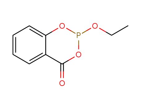 Molecular Structure of 6083-15-4 (4H-1,3,2-Benzodioxaphosphorin-4-one, 2-ethoxy-)