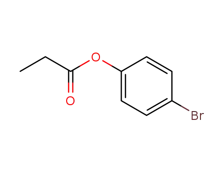 Molecular Structure of 23600-77-3 (p-bromophenyl propionate)