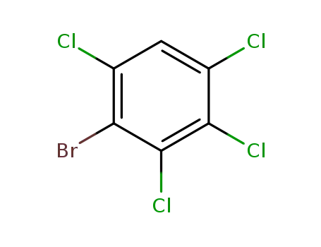 Molecular Structure of 139606-99-8 (Benzene, 2-bromo-1,3,4,5-tetrachloro-)
