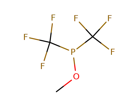 Molecular Structure of 684-25-3 (methyl bis(trifluoromethyl)phosphinite)