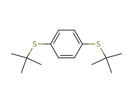 Molecular Structure of 25752-95-8 (Benzene, 1,4-bis[(1,1-dimethylethyl)thio]-)