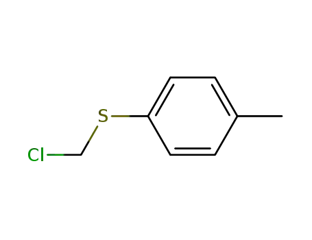 Molecular Structure of 34125-84-3 (CHLOROMETHYL P-TOLYL SULFIDE)