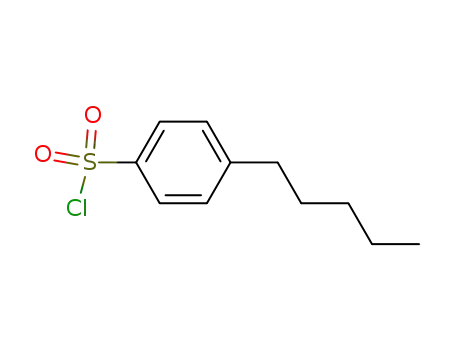 Molecular Structure of 73948-18-2 (4-(N-PENTYL)BENZENESULFONYL CHLORIDE)