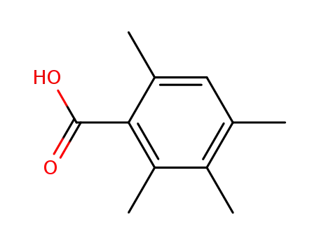 Molecular Structure of 2408-38-0 (2,3,4,6-tetramethylbenzoic acid)