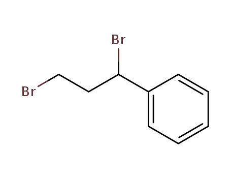 Molecular Structure of 17714-42-0 (1,3-Dibromo-1-phenylpropane)