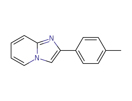 Molecular Structure of 65964-60-5 (2-P-TOLYL-IMIDAZO[1,2-A]PYRIDINE)